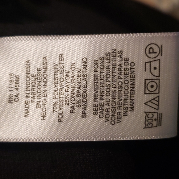 MICHAEL MICHAEL KORS LADIES BLACK KNIT SKINNY PANT SZ 4 - Picture 12 of 14